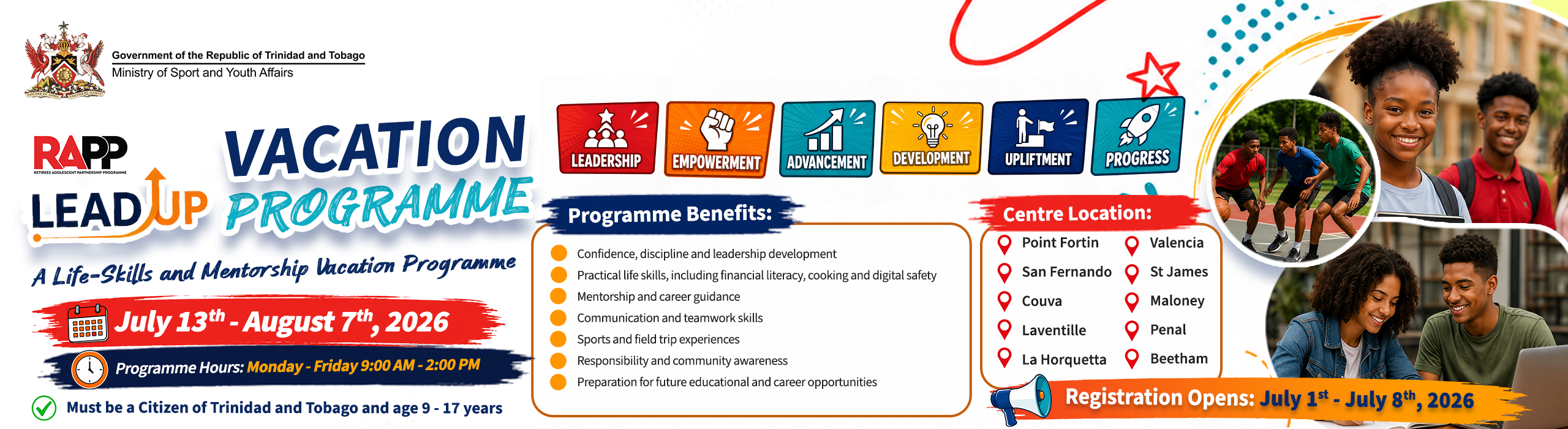 LEAD-UP Programme Banner